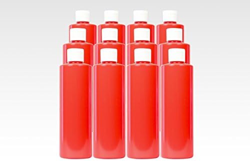 16Oz Washable Neon Uv Glow Paint - Red