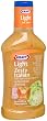 Kraft Light Zesty Italian with Extra Virgin Olive Oil Reduced Fat Dressing, 16-Ounce Plastic Bottles (Pack of 6)