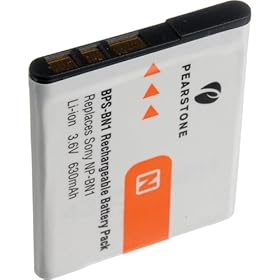 Pearstone NP-BN1 Lithium-Ion Battery (3.6V, 630mAh)