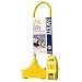 Coleman Cable 02832 12/3 2-Foot Right Angle GFCI Extension Cord with Molded Tri-Source Three-Way Power Block