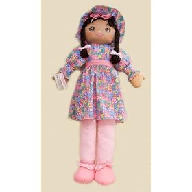48" Sweetie Mine Traditional Rag Doll Heart Check - Latina