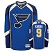 KARIYA #9 St Louis Blues RBK Premier NHL Hockey Jersey by Reebok (NHLPA Certified Custom Sewn Authentic Twill)