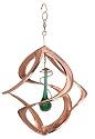 Red Carpet Studios Ltd. Cosmix Spinner - Copper with Green Teardrop - 11" Long