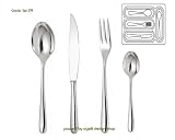 Alessi - Caccia 24 pcs Set W/4R Fork LCD01S24RN