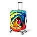 HUGSIDEA Floral Print Travel Luggage Protective Covers for 18 - 30 Inch Suitcase