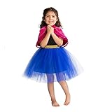 Frozen Princess Anna Costume for Dress up (L (5-6 Years))