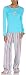 HUE Women's Rib Top/Jersey Pant Stripe Sleep Set