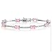 STUDIO 925: *BRADFORD PINK SAPPHIRE CZ BRACELET*