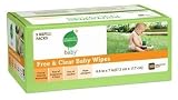 Seventh Generation Free & Clear Baby Wipes, 1050 count