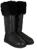 Ugg Over The Knee Bailey Button Black Boot