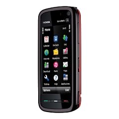 Nokia 5800 XpressMusic Smartphone (GPS, 3,2 MP, WLAN, EDGE, HSDPA, UMTS, MP3, Ovi Karten) red