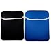 Reversible Sleeve Neporane For Dell Mini 12 Inch Laptop (dell Inspiron Mini 12-inch Notebook Not Included) (black-blue)