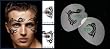 Tribal Eye Stencil Airbrush Makeup Face Template