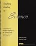 Teaching Reading in Science