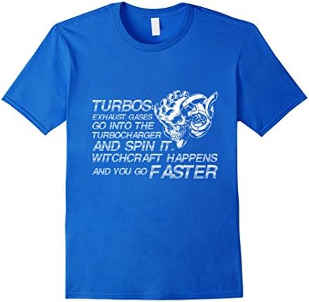 Men's Funny How Tirbo World T-shirt, Turbo World Quote T-shirt Medium Royal Blue