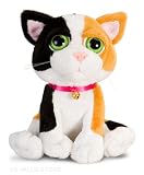 Plush Cat, Bright Eyes Calico Cat