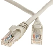 AmazonBasics RJ45 Cat5e Ethernet Patch Cable (50 Feet / 15.2 Meters) [Amazon Frustration-Free Packaging]