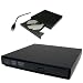 EskyGraveur de CD/DVD Externe - Design Ultra Fin - Port USB - Compatible avec la plupart des formats CD et DVD (simple ou double-couche) - Compatible avec PCs or Portable - Windows 98SE/2000/ME/XP/Vista/Windows 7