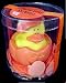 Halloween Pumpkin Rubber Ducky Bath Confetti Gift Set