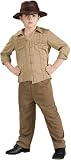 Children's Indiana Jones Costume (Size:Lg 12-14)