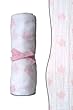 aden + anais Organic Muslin Swaddle Blanket, Darling