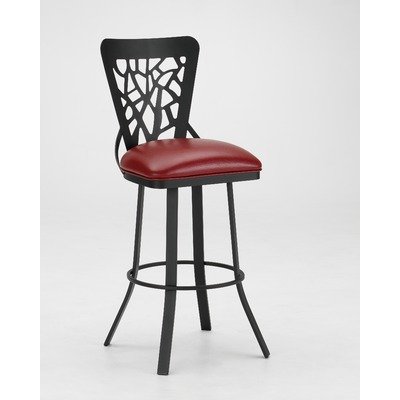 Tempo Custom Bar Stool (59 Fabrics /18 Finishes) Sarasota 30 Armless Swivel Bar Stool