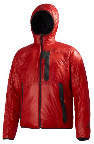 Helly Hansen Men’s Odin Isolater Hooded Jacket (Fiery Red, X-Large)