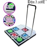 Dance Dance Revolution DDRgame True Arcade Super Metal Dance Pad V 2.0 w/ Handle Bar - PS/PS2