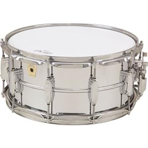 Ludwig Supra-Phonic Snare Drum, Chrome 6.5X14 Inches