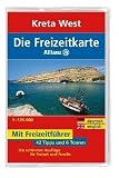 Die Allianz Freizeitkarte Kreta West 1:130 000
