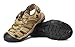 4HOW Men's Outdoor Sandals Trail Leather Water Sports Shoes