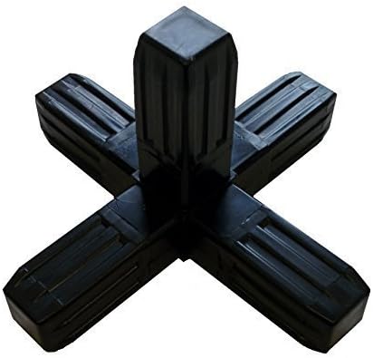 EZTUBE 5-Way Aluminum Extrusion Steel core Connector.
