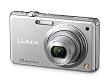 Panasonic LUMIX DMC-FS10EG-S Digitalkamera (12 Megapixel, 5-fach opt. Zoom, 6,86 cm Display, Bildstabilisator) silber