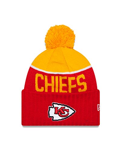 Kansas City Chiefs New Era 2015 NFL Sideline On Field Sport Knit Hat