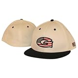 University of Georgia Bulldogs "Red White and Blue" Flat Bill Fitted Hat - Size 7 3/8