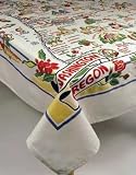 Moda Home Vintage Reproduction Washington and Oregon State Tablecloth