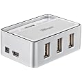 Trust SliZe 4 Port USB 2.0 Hub - White/Silver