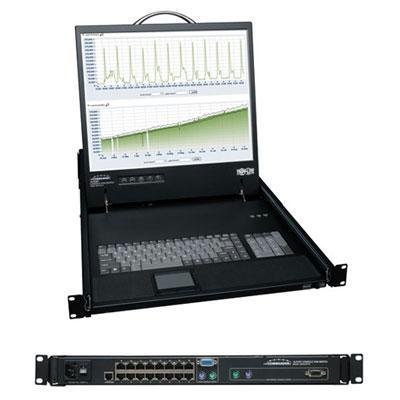 16-Port Rck Console Kvm Switch By Tripp Lite - B070-016-19Taa