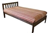 IMAGE OF Santa Barbara Twin Size Bed (Rustic Walnut)