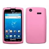 Light Pink Silicone Case / Skin / Cover for Samsung Captivate SGH-I897