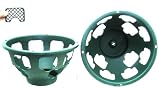 from easy fill 3 x Easy fill hanging baskets 14 Green with free feed