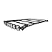 KC M-RACKS 10-18 Dodge Ram 2500/3500 Mega Cab 50" Gravity Pro6 Roof Rack