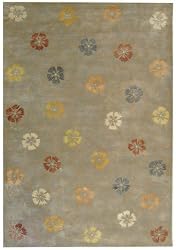 Martha Stewart Garland Pearl Grey MSR3267B 5'6" x 8'6"
