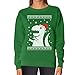 TeeStars - Big Trex Santa Ugly Christmas Sweater - Funny Xmas Women Sweatshirt