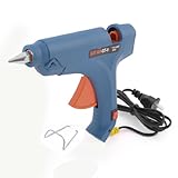 uxcell　グルーガン　ホットボンド　小型　USプラグ　ブルー　 AC100-240V