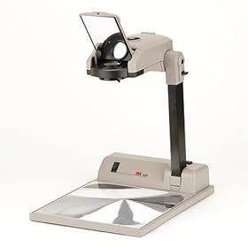 Portable Overhead Projector (Twin Lamp, Triplet Lens, 250 Watt)