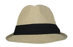 The Hatter Co. Tweed Classic Cuban Style Fedora Fashion Cap Hat - (5 Colors Available)