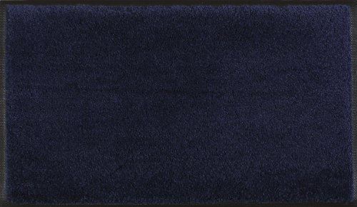 Wash+Dry Fu&szlig;matte Marineblau 75x120 cm