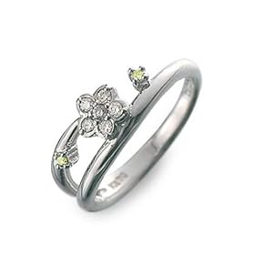 【クリックでお店のこの商品のページへ】バースデーコレクション (バースデーコレクション) ホワイトゴールドピンキーリング 3.0号 KG-111111-00142-08