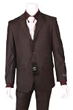 NEW $795 CHIANTI Designer Brown Men's Suit 38R 38